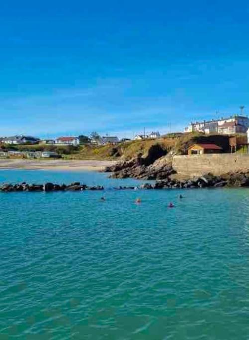 Cosy Portmor Log Cabin- Sea Views, Deck & Relaxation Malin Head Exterior photo